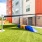 fenced in Outdoor Pet Run